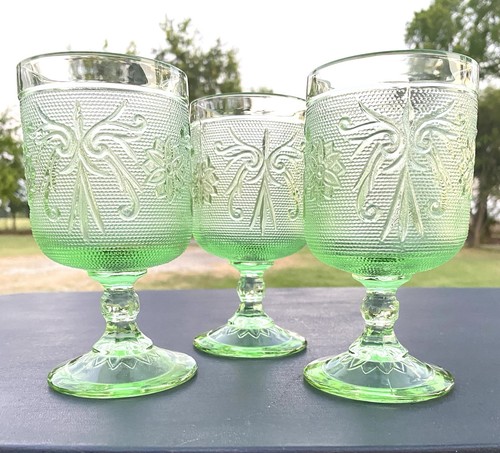 Vintage green indiana - green, glass