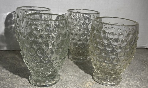 Vintage tiara hobnail clear - tiara,